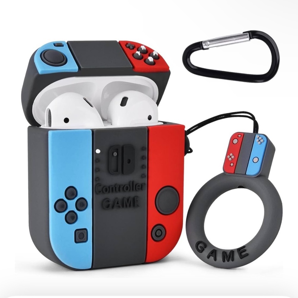 🎮 AIRSPO Nintendo Switch Style AirPods Case – Compatible with AirPods 1&2 - NWT